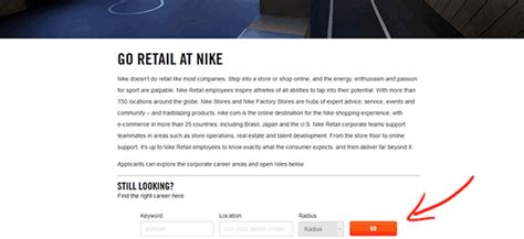 nike applicatie|Nike store apply online.